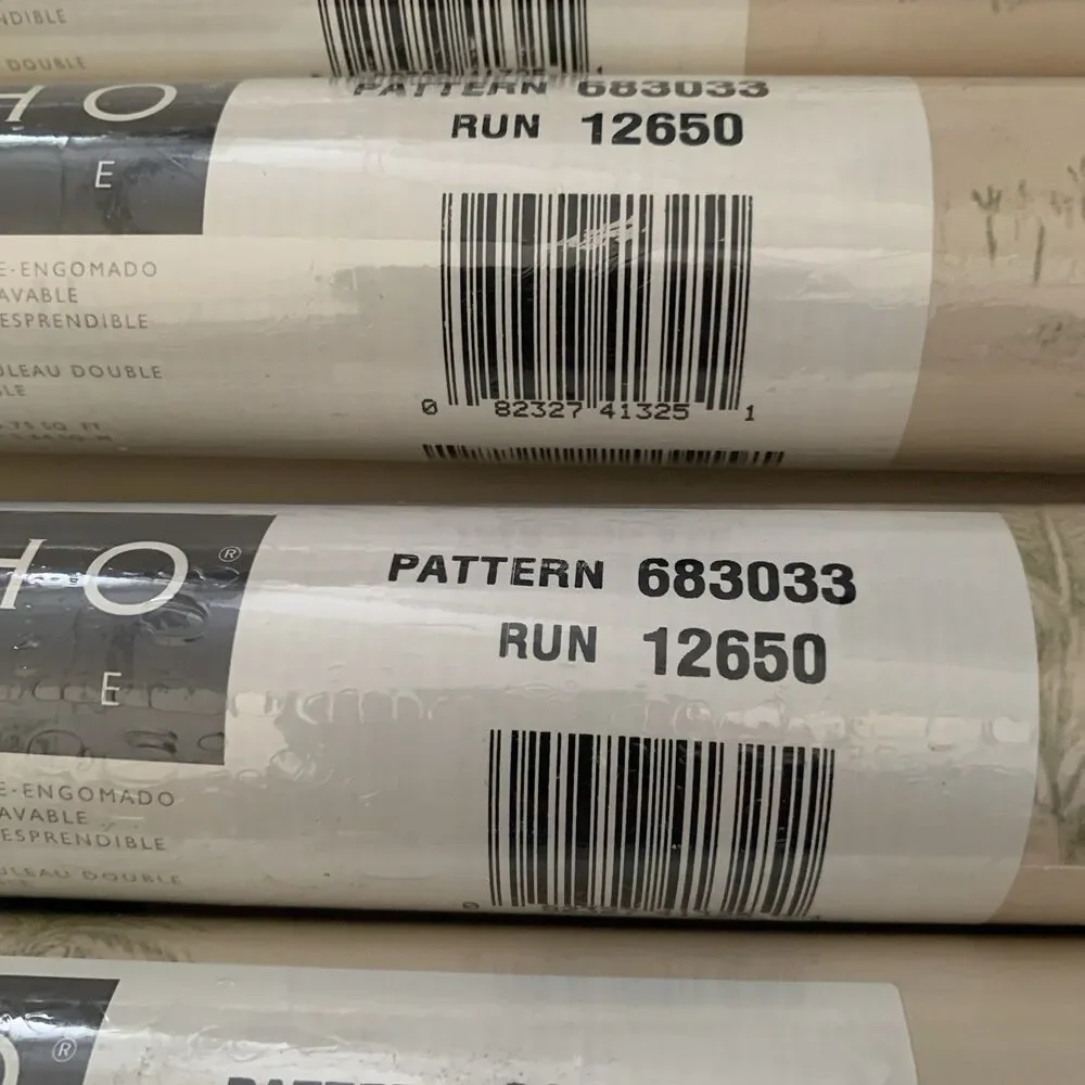 Vintage Coconut Palm Trees 5 Rolls 1990s Botanical Wallpaper 27 In. x 27 ft.